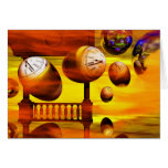 Lenny art Time Surrealism Contemporary artist Card