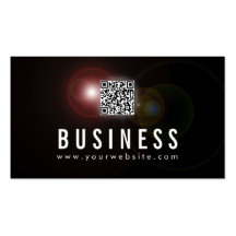 Lens Flare Climatologist Business Card