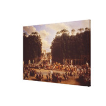 L'entrée du napoléon et de la Marie-Louise Toiles Tendues