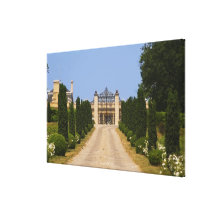 L'entrée imposante au château Haut Sarpe, Impression Sur Toile
