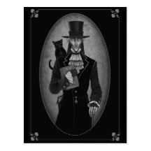 L'entrepreneur de pompes funèbres cartes postales