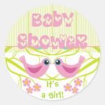 L'enveloppe mignonne de baby shower de birdies sce