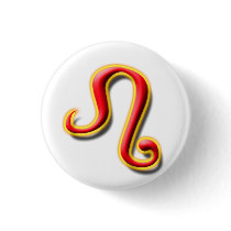 Leo #1 Button