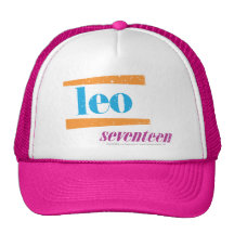 Leo Aqua Mesh Hats