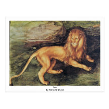 Leo By Albrecht Dürer Postcard