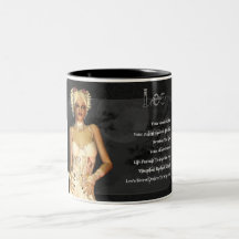 Leo Gothic Zodiac Birthday Mug