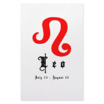 Leo, July 23 - August 22 stationery