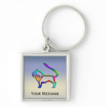 Leo Lion Zodiac Luggage Tag Baggage Tag Keychain