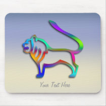 Leo Lion Zodiac Star Sign Rainbow Colour