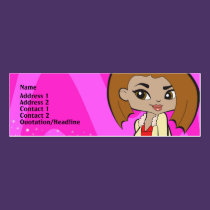 Leo Profile Card business cards