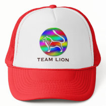 Leo Rainbow Colour Lion Zodiac Star Sign Cap