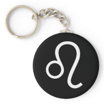 Leo Symbol Key Chain