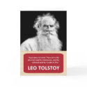 Leo Tolstoy Anti-Valentine's Day Card