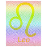 leo yellow, spectral romb personalized flyer