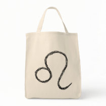 Leo. Zodiac Astrological Sign. Bags