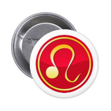Leo - Zodiac Signs Pin
