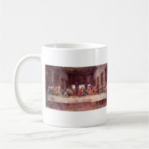 Leonardo da Vinci - le dernier dîner Tasse À Café