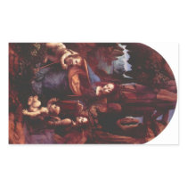 Leonardo da Vinci - Madonna in the rock cave Stickers