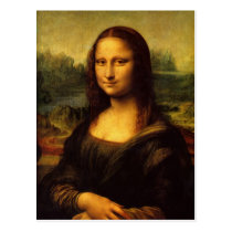 Leonardo da Vinci Mona Lisa cartes postales