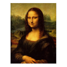 Leonardo Da Vinci  Mona Lisa Postcards