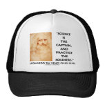 Leonardo da Vinci Science Captain Practice Soldier Mesh Hat