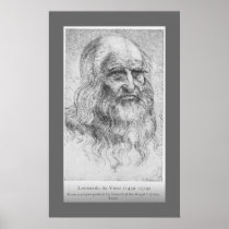 Leonardo Da Vinci - Self Portrait Posters
