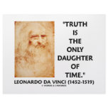 Leonardo da Vinci Truth Is The Only Daughter Time Personalized Letterhead