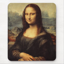 Leonardo da Vinci's Mona Lisa Mouse Pad