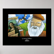 Leonardo daVinci Posters