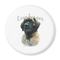 Leonberger Dad 2 Fridge Magnet