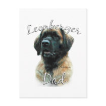 Leonberger Dad 2 Post Cards