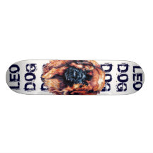 Leonberger Dog Skateboard