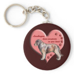 Leonberger Paws Keychains