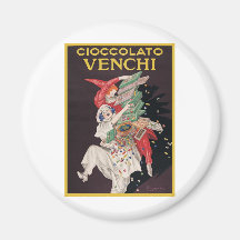 Leonetto Cappiello Cioccolato Venchi Magnet