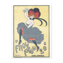 Leonetto Cappiello - Le Frou-Frou 1899 Postcard