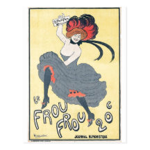 Leonetto Cappiello - Le Frou-Frou 1899 Postcard