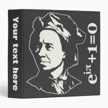Leonhard Euler 3 Ring Binders