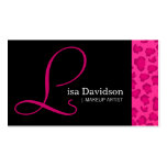 Leopard Appointment Cards Business Cards