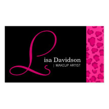 Leopard Appointment Cards Business Cards