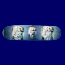 Leopard Appy Dream Catcher Skateboard skateboards