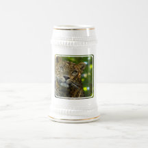 Leopard Beer Stein Mug