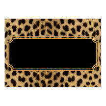Leopard Business Card