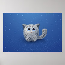 Léopard de neige posters