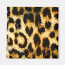 Leopard Fur Magnet