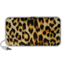 Leopard Fur Notebook Speaker