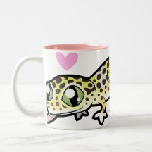 Leopard Gecko Love Mug