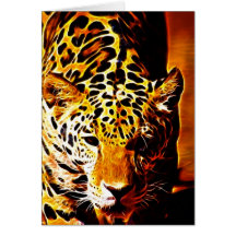 Leopard Gotcha Greeting Card