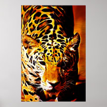 Leopard Gotcha Poster