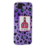 Leopard iPhone 4 Case-Mate Barely There™ Teacher