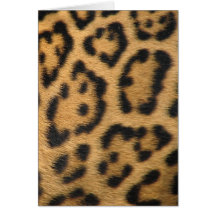 Leopard Print Cards